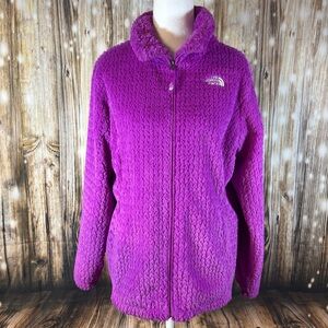 The North Face Girl’s Jacket XL 18 Purple Fleece Sephora Full Zip CRV8